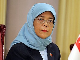 Prezidentka Singapuru Halimah Yacobová