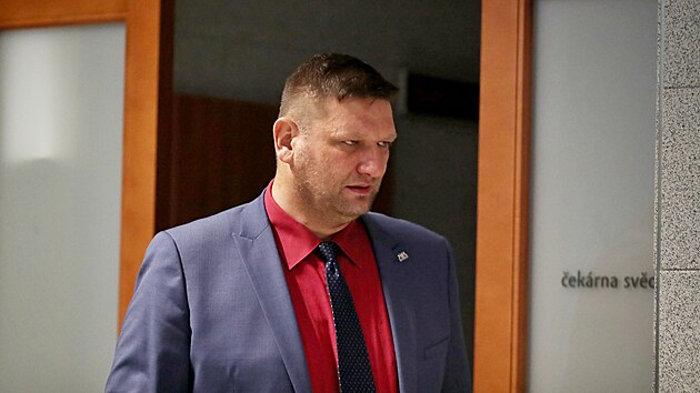 Bval f brnnsk kriminlky Vladimr Machala u Mstskho soudu v Brn (21. listopadu 2022)