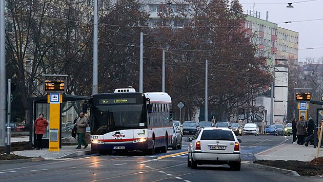 Nov postavenou tramvajovou tra na Nov Sady u obyvatel nejlidnatjho olomouckho sdlit pln vyuvaj.