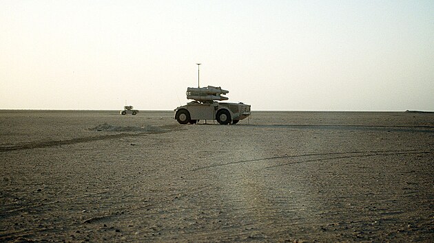 Protiletadlový systém Crotale egyptské armády, rok 1992