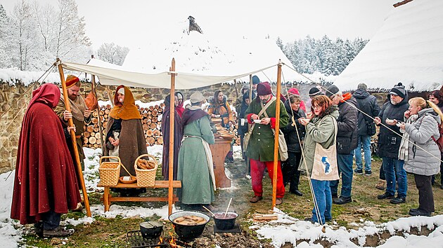 Archeoskanzen v Trocnov nabdl nvtvnkm monost prohldnout si, jak vypadal zemansk dvr v dobch Jana iky.