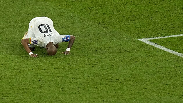 Gha�an Andre Ayew slav� g�l v z�pase s Portugalskem.