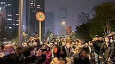 Protesty proti ínským opatením v cheng-tu (28. listopadu 2022)