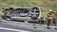 Dopravní nehoda na dálnici D6 u sjezdu na Nové Sedlo na Sokolovsku. (28.... | na serveru Lidovky.cz | aktuální zprávy