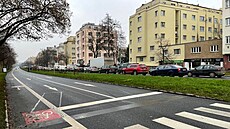 Kolony na Pato�kov� ulici v ranní �pi�ce. (22. listopadu 2022)