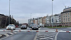 Kolony na pra�ském m�stském okruhu (22. listopadu 2022)