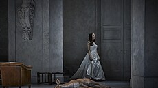 Olesya Golovneva jako Dvořákova Rusalka v drážďanské Semperově opeře