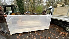 Akvárií bude celkem osm, to nejv�t�í má na délku t�i metry, a vyrobena byla v...