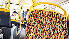 Berlínský dopravní podnik BVG představil nové potahy sedadel, které nejsou...