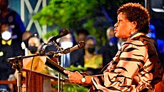 Prezidentka Barbadosu Sandra Masonová