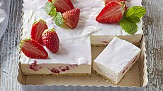 Jahodový cheesecake