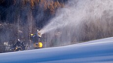 Skicentrum Detné v Orlických horách vyuilo mrazivé poasí a zaalo ped...