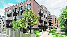 Pohled na Nový domov ze �pan�lské ulice