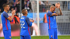 Marek Hamík (17) je dojatý, louí se se slovenskou reprezentací.