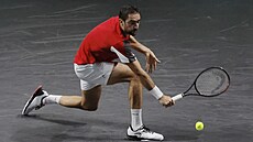 Chorvatský tenista Marin �ili� v bojích o Davis Cup