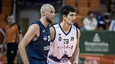 Oleksandr Bjelikov (vlevo) z Ostravy a Jaroslav Kubín z Brna