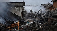 Rusové dále ostřelují ukrajinské město Dnipro. (26. listopadu 2022)