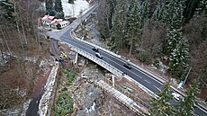 Chátrající „polské“ mosty v Temném Dole nahradily tři nové. Most u křižovatky... | na serveru Lidovky.cz | aktuální zprávy