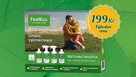FeelEco Testovací balíek nabízí 4 produkty za výhodnou cenu