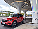 Volvo XC40 u 300kW nabjecho portu v Sortimo Ladepark v Zusmershausenu.