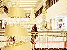 Vánoní výzdoba v obchodním centru Arkády Pankrác v Praze. (2022)