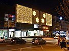Vánoní výzdoba v obchodním centru Zlaté jablko ve Zlín. (2022)