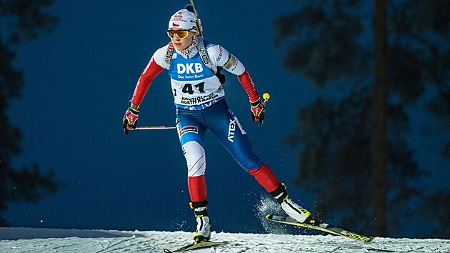 Tereza Vobornkov ve vytrvalostnm zvod v Kontiolahti.