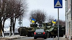 Obyvatele západoruského Tveru o víkendu zaskočila přítomnost armádního konvoje,...