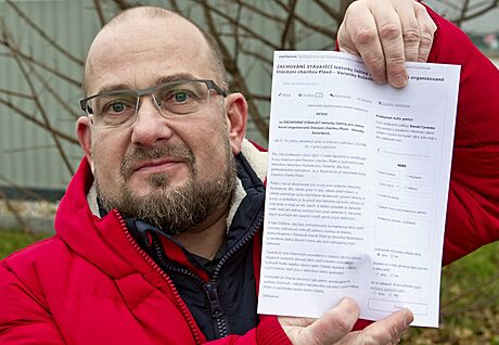 Ukrajinec ijící v Plzni Daniel Cyvenko je jedním z autor petice za zachování...