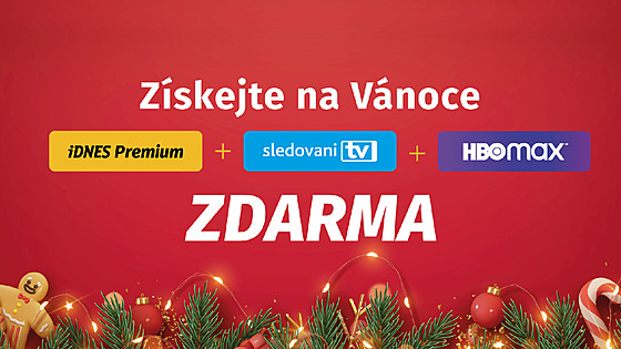 Na Vánoce zdarma iDNES Premium, SledovaniTV a HBO MAX