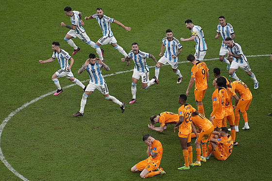 Nizozemsko - Argentina 2:2, na pen. 3:4. Weghorst smutným hrdinou, rozhodl  Martínez - iDNES.cz