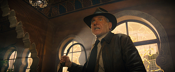 Snímek z pátého dílu Indiana Jonese