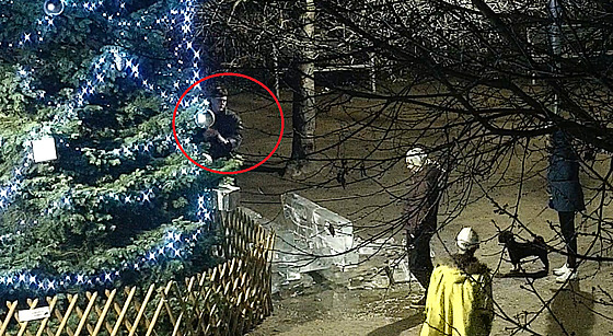 Neznámý vandal poniil ledovou sochu v Plzni na Doubravce. Dti se z ní...