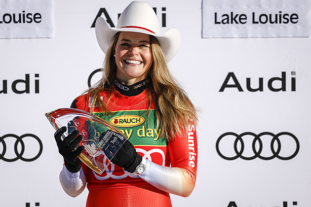 Suterová v super-G v Lake Louise zkompletovala medailovou sbírku