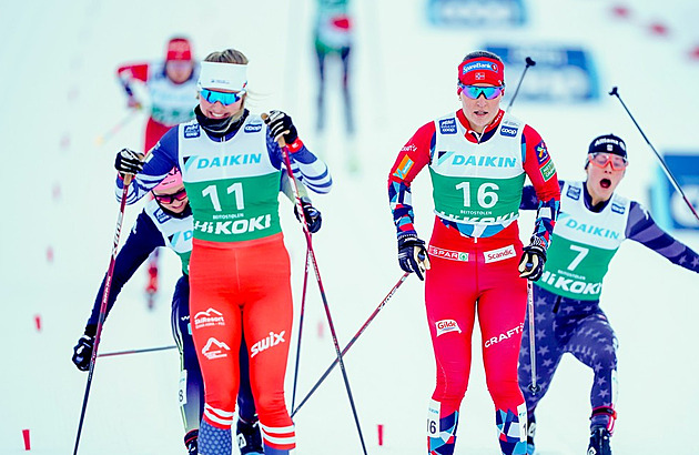 Průlom lyžařky Beranové, v Beitostölenu se ve sprintu dostala do finále