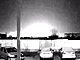 Bezpečnostní kamera zachytila výbuch na letišti u Moskvy