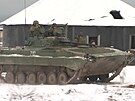 Výcvik ruských voják v Blorusku