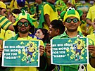 Fanouci Brazílie se vzkazem pro legendárního útoníka Pelého: Vyhrajeme pro...