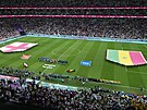 Stadion Al Bayt ped osmifinálovým duelem mezi Anglií a Senegalem