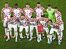 Sestava chorvatských fotbalist ped osmifinále s Japonskem