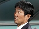 Trenér japonských fotbalist Hadime Morijasu