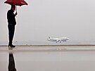 ínské dopravní letadlo Comac (9. prosince 2022)