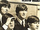 Beatles na obálce asopisu Kino