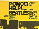 Plakát zvoucí na druhý celoveerní film Beatles