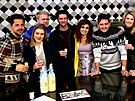 Kapela Botox poktila klip k písni Vánoní v praské kavárn IPPA Café s herci...