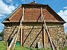 Farn� stodola ve Velk�m O�echov� vznikla v prvn� polovin� 18. stolet� a v...