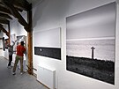 Instalace výstavy G4 výro�ní zpráva 1985�2022 v chebské Galerii 4 (29. 11. 2022)