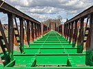 Ocelový most pes Kladskou Nisu v Otmuchów, GPS: 50.4614414N, 17.1855039E