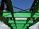 Ocelový most pes Kladskou Nisu v Otmuchów, GPS: 50.4614414N, 17.1855039E