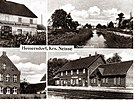 Stanice Heinersdorf (Dziewitlice) na dobové pohlednici, GPS: 50.4065892N,...